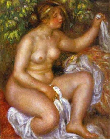 Pierre-Auguste Renoir After The Bath china oil painting image
